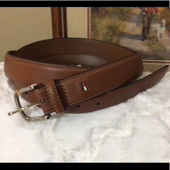 Tommy Hilfiger Other - Tommy Hilfiger Caramel Brown Belt
